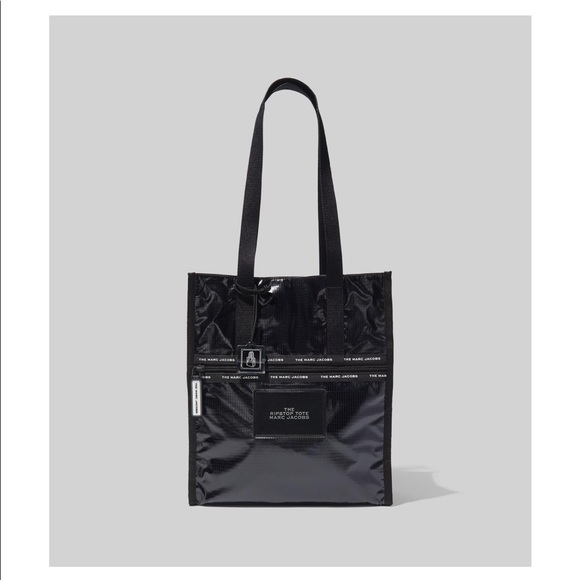 NWT Marc Jacobs ripstop tote in black - Picture 3 of 3